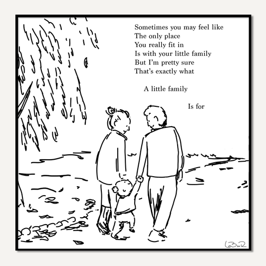 "Little Family" - Signed Art Print